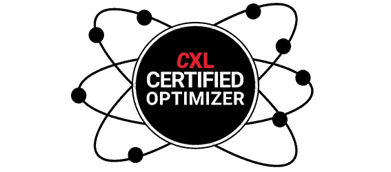 Otimizador de Conversão - Certificado pela CXL Institute